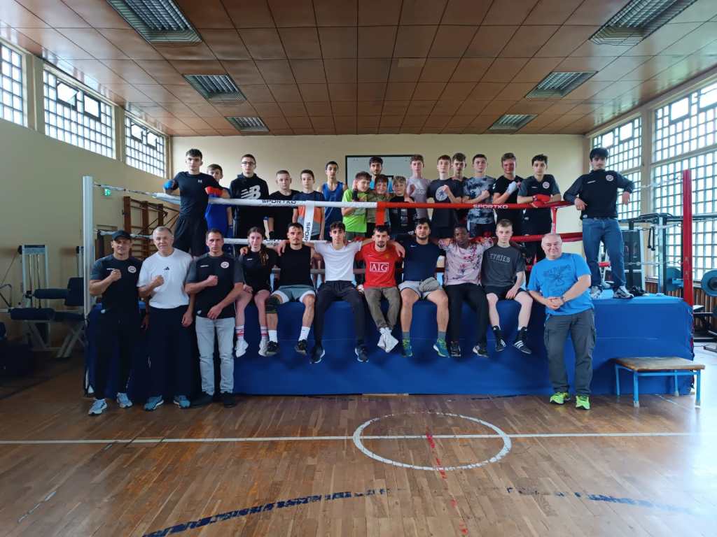 Gemeinsames Training mit dem Boxverein&nbsp;Eschwege